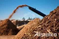 Planta de Reciclaje de Residuos de Madera en Venta